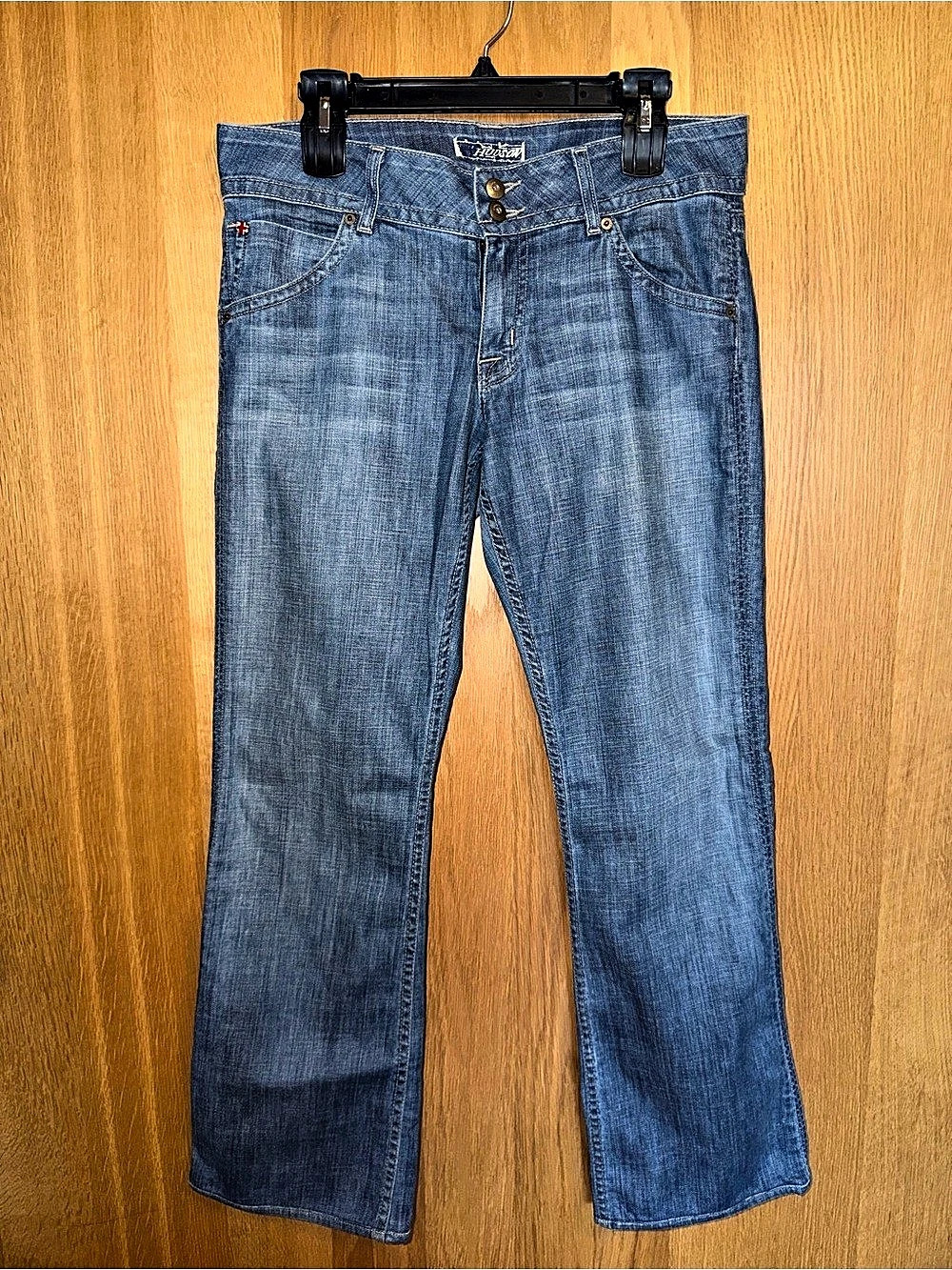 Hudson Women's Boot Cut Jeans Blue Waist 31